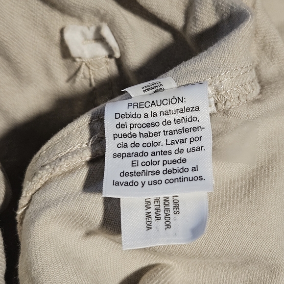 Universal Thread Ecru Utility Jumpsuit Size 8 - Picture 11 of 16